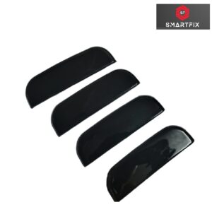 Maruti Suzuki Celerio 2022 Catch Cover Exterior Door Handles, Chrome, Black Color, Compatible for Celerio 2022, Set of 4 Pcs (Black)