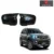 Batman Style Car Side Mirror Covers Compatible for Scorpio N, Glossy Black Colour ABS Material, Set of 2 (Doesn’t Comes with Mirrors)
