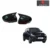 Batman Style Car Side Mirror Covers Compatible for Swift 2018-2025, Black ABS Material, Set of 2
