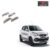Maruti Suzuki S-Presso Catch Cover Exterior Door Handles, Chrome, Silver Color, Compatible Universal for S-Presso All Models, Set of 4 Pcs (Silver)