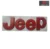 Jeep Sticker Badge 3D Metal Car Monogram Logo,13x4x0.3 cm, Universal, Red (Pack of 1)