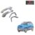 Tata Punch 2021 Catch Cover Door Handle Cover/Protector, Chrome Finish, Silver, ABS Material, Set of 4 pcs
