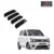 Maruti Suzuki Wagon R Catch Cover Exterior Door Handles, Chrome, Black Color, Compatible Universal for Wagon R All Models, Set of 4 Pcs (Black)