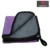 Smartfix Microfiber Multipurpose Cleaning Cloth, 1Pc – 60 x 40 cms XL – 600 GSM, Purple and Grey, Double-Sided | Scratch & Lint Free, Long Lasting | Reusable Towels for Car Bike & Kitchen Cleaning